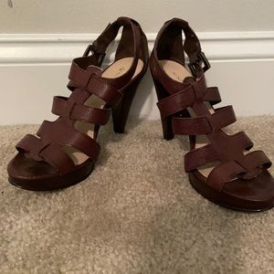 Nine West Brown Heels